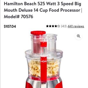 Hamilton Beach Food Processor